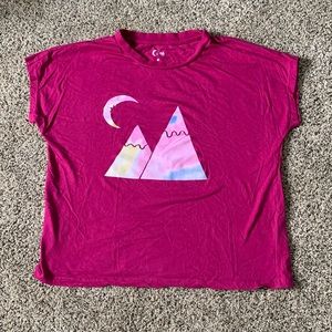 Zyia Moon and Mountain Tee